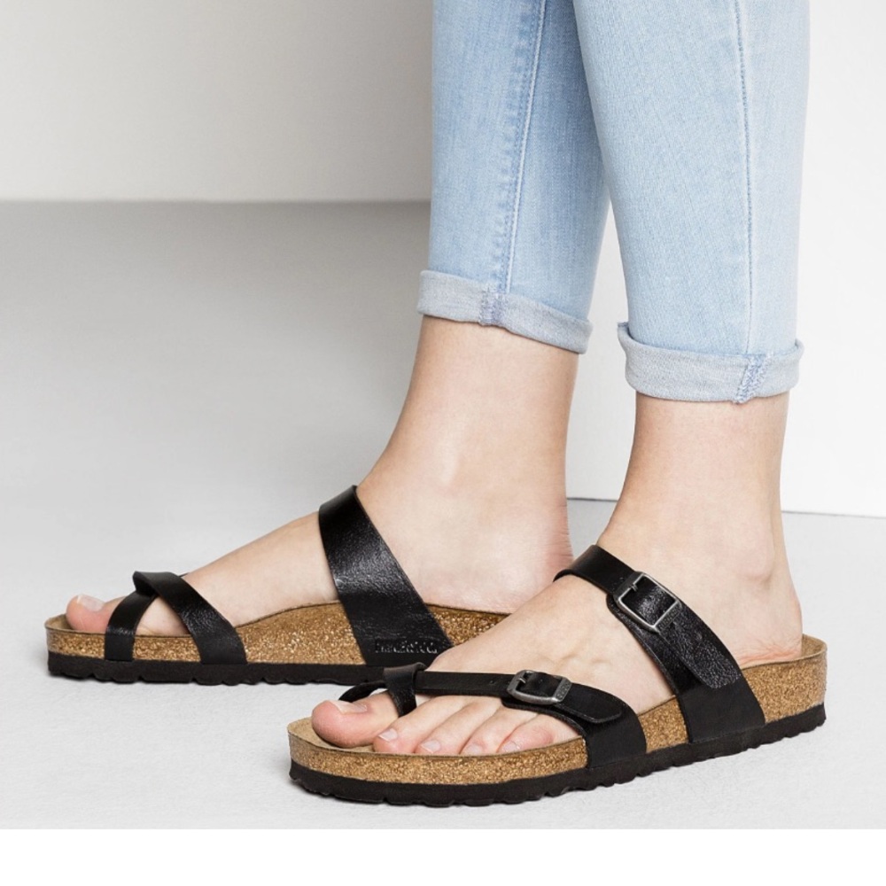 Birkenstock Mayari black sandals women Size 42 US 11-11.5 new